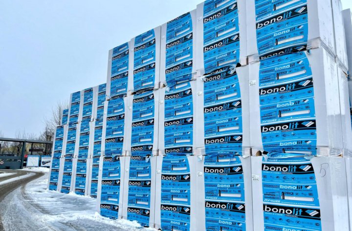 Газобетон Bonolit D500 600х75х250 мм фото 1