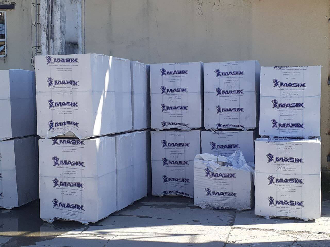 Газобетон Masix D600 625х75х250 мм фото 8