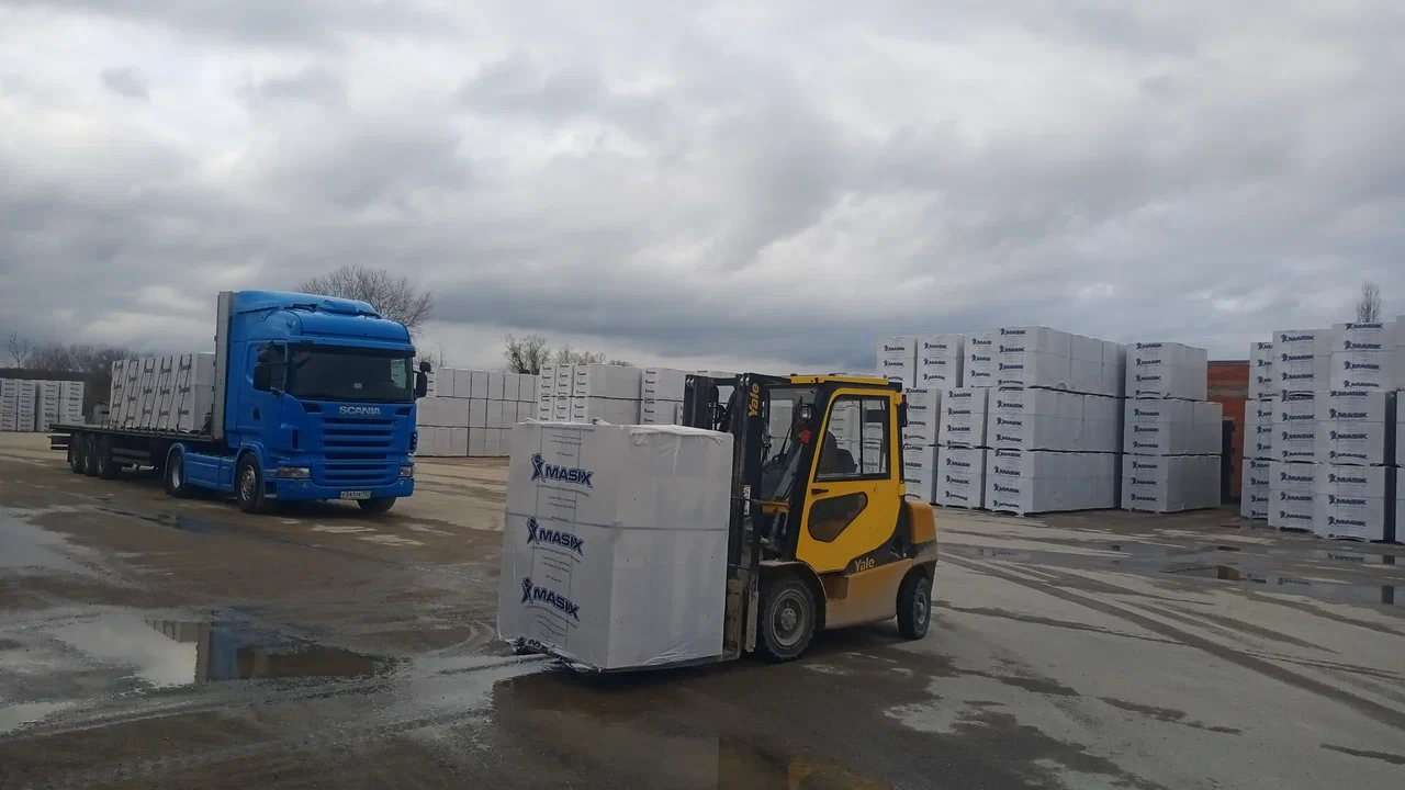 Газобетон Masix D600 625х375х250 мм фото 2