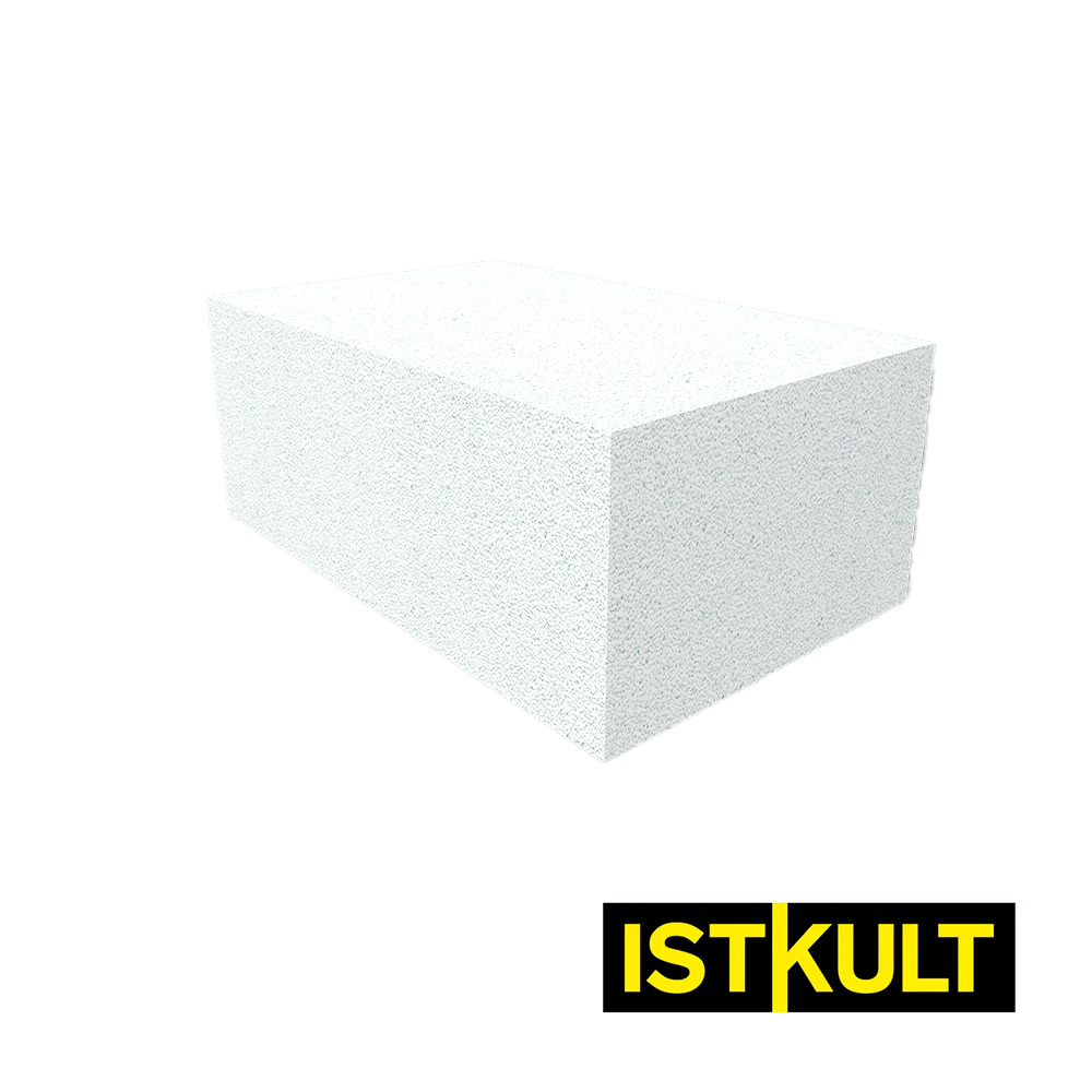 Газобетонный блок ISTKULT D400 B2,5 625х400х250 мм