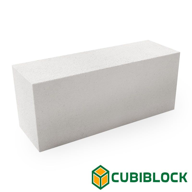 Газобетонный блок стеновой Cubi Block D600 625х300х250 B5.0